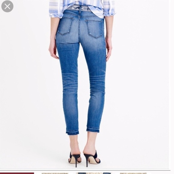 J. Crew Lookout High-Rise Jean with Let-Out Hem - Picture 2 of 6